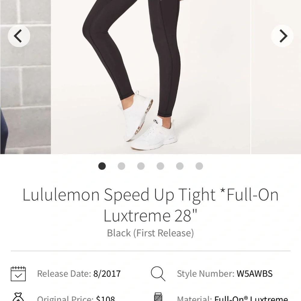 Lululemon Speed Up Tight - Picture 4 of 4
